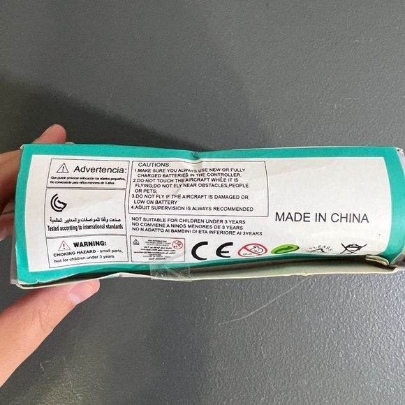 NWB UFO Metallic Blue Flying UFO Toy - Picture 5 of 6